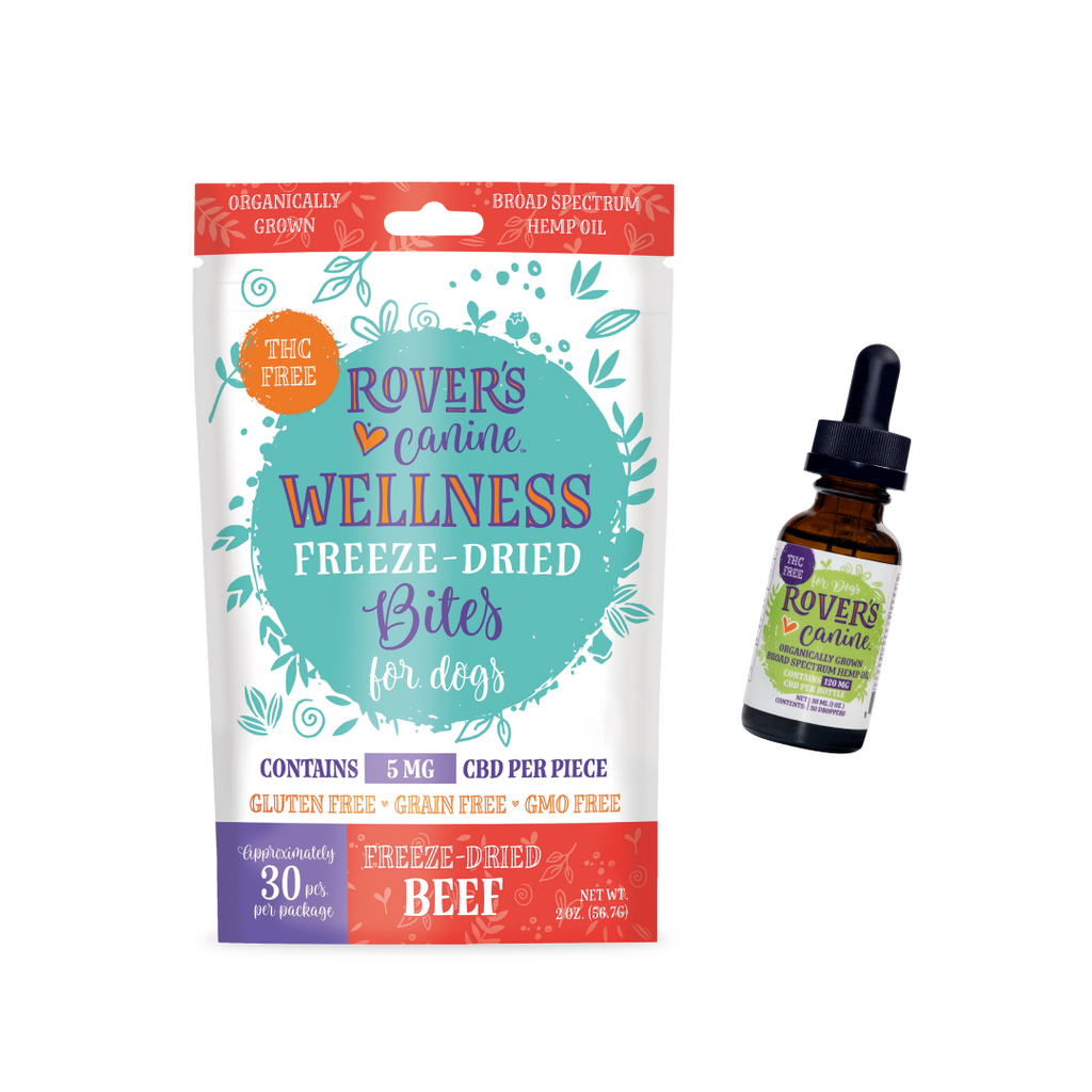 Rover's Canine CBD Starter Bundle with Beef